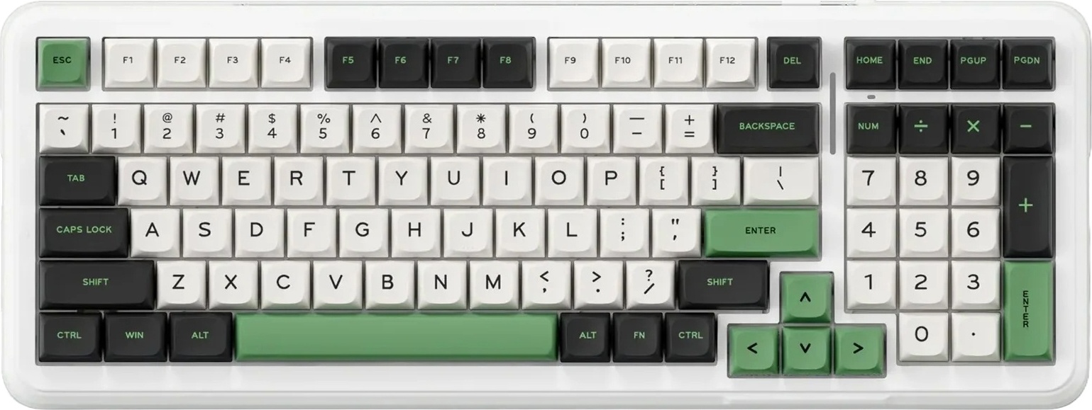 Клавіатура MCHOSE K99 Emerald Green Switch Hyacinth (ENG) (K99-2A)