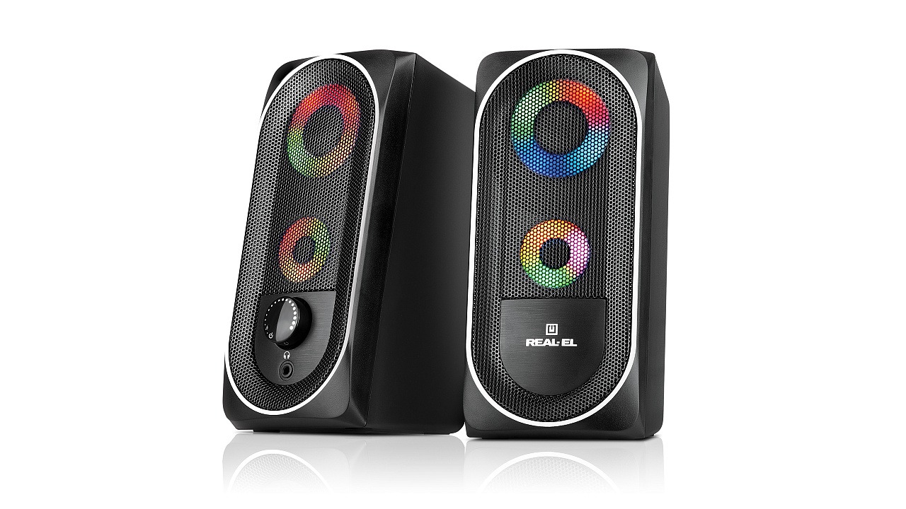 Акустична система REAL-EL S-110 Black 2.0