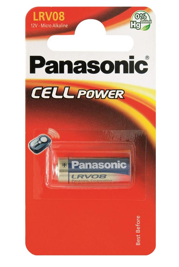 Батарейка Panasonic LRV08 Black 1 шт