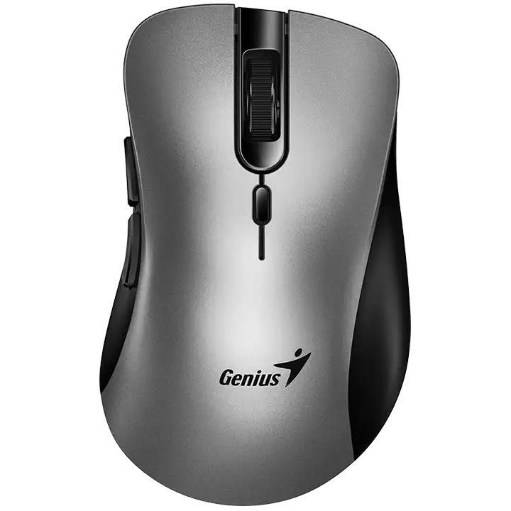 Мишка Genius Ergo 8100S AI Silent Wireless Gray (31030040404)