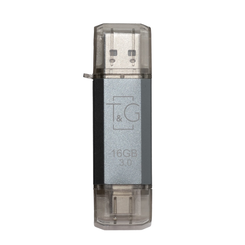 Флеш память T&amp;G USB 3.0 16GB Type-C T&amp;G 009 Star Series Silver (TG009TC-16GSL3)