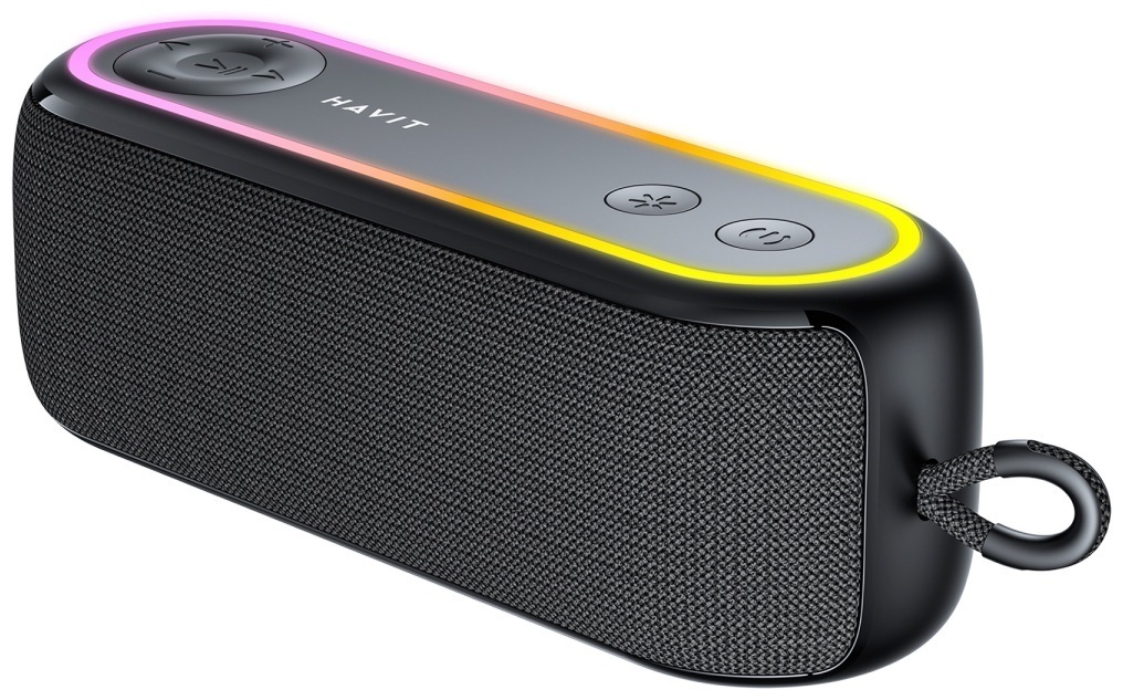 Акустика портативна Havit HV-SK810BT 12W RGB Black