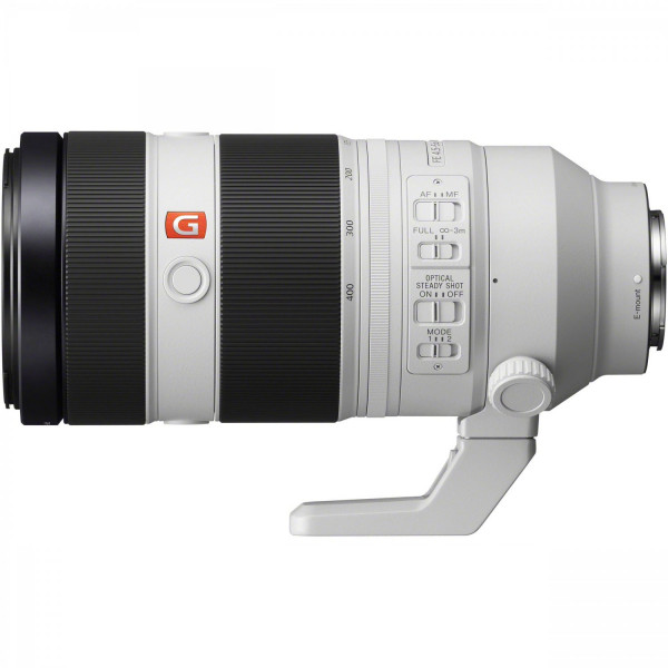 Обєктив Sony 100-400mm, f/4.5-5.6 GM OSS для NEX FF Black White