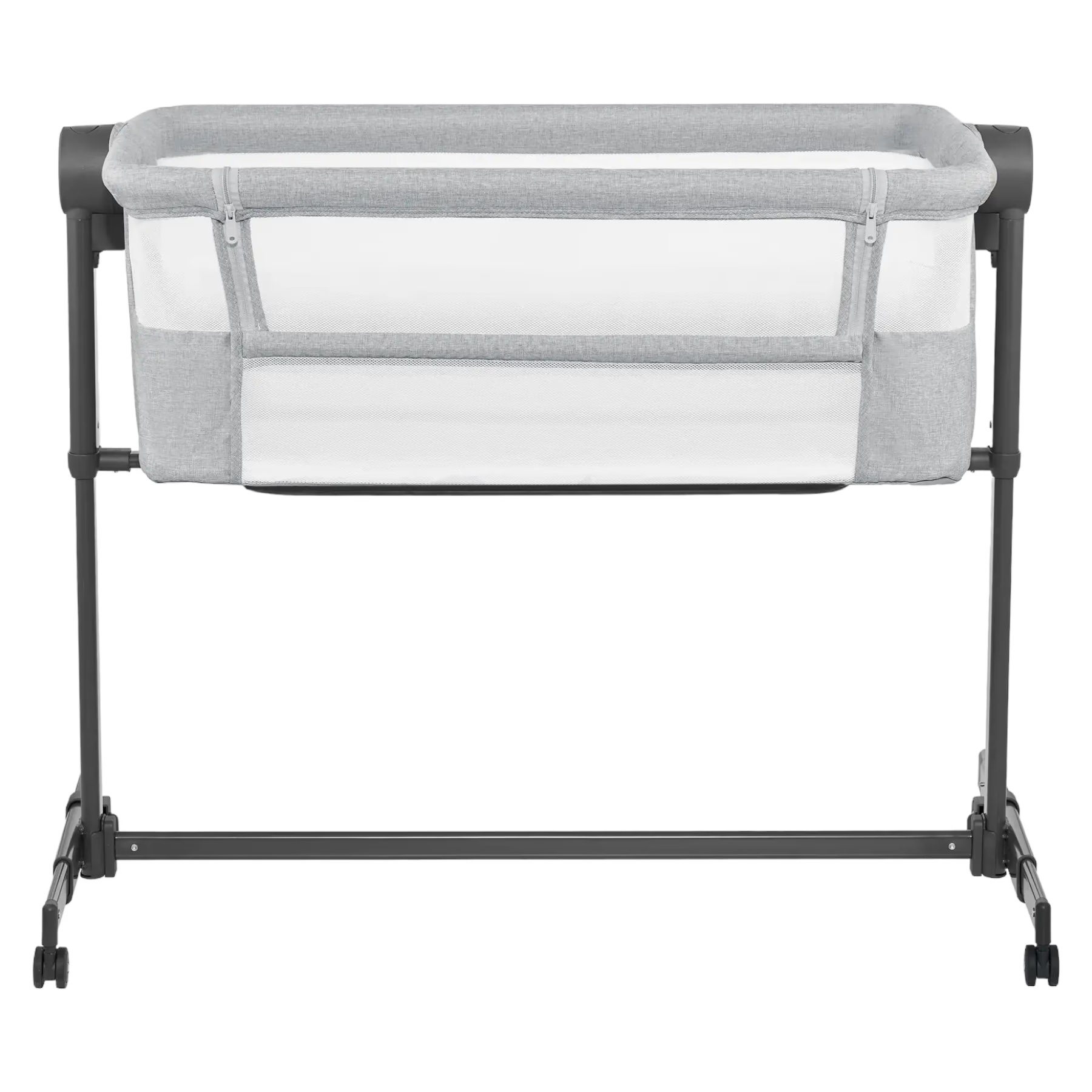 Приставне ліжечко-люлька Kinderkraft Neste Up 2 Light Grey (KLNEUP02LGR0000)