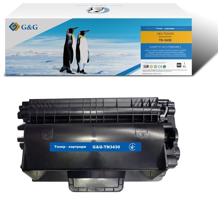 Картридж для принтера G&amp;G TN3430
