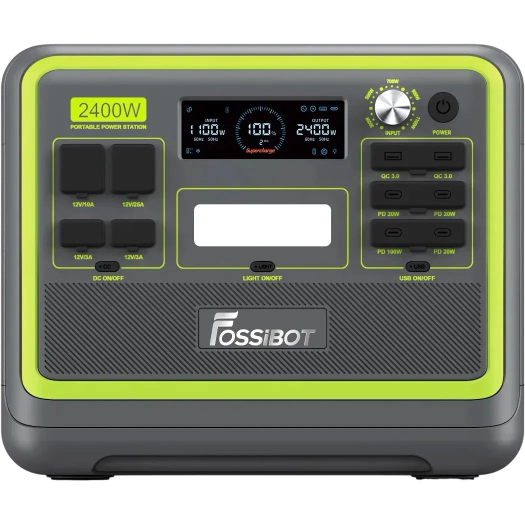 Зарядна станція Fossibot F2400 Green EU