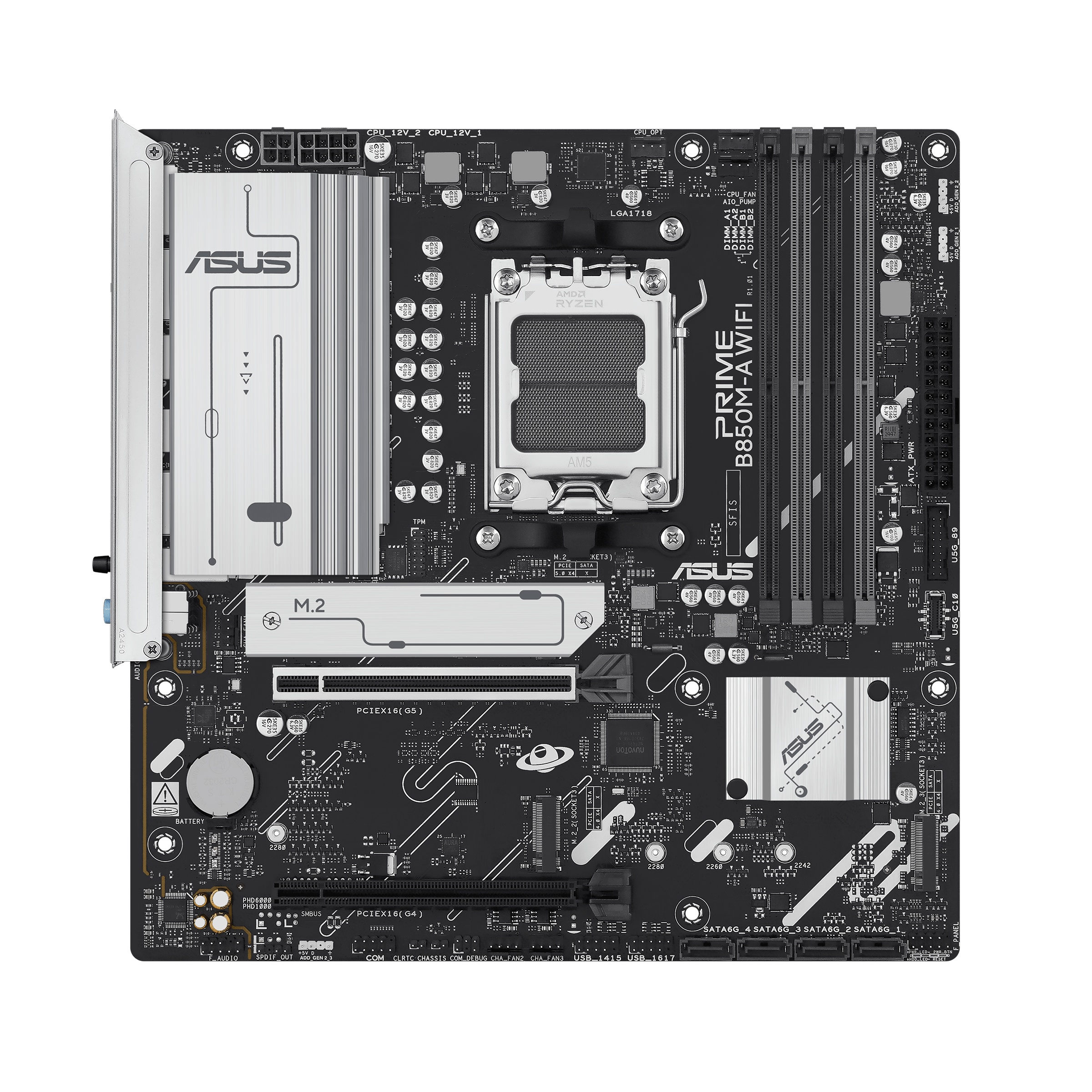 Материнська плата Asus PRIME B850M-A WIFI