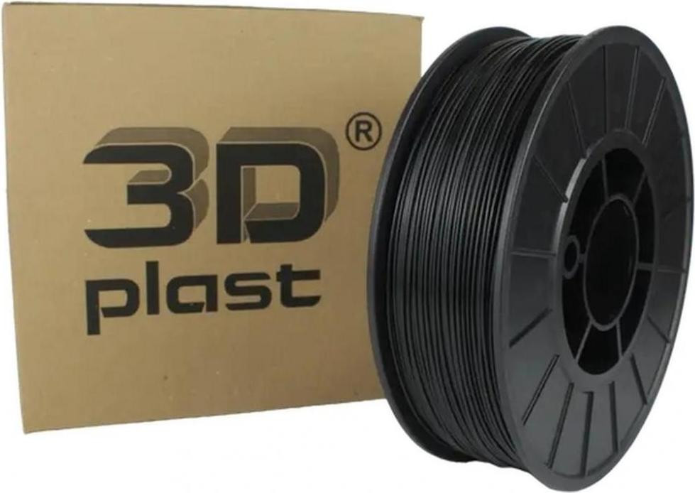Пластик для 3D-принтера 3Dplast PETG 1.75мм, 3кг Black (3DPTG1753BLK) 3Dplast - купити в Україні