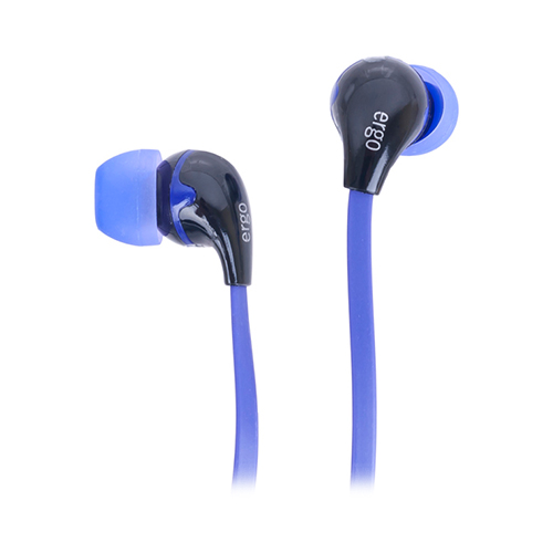 

Навушники вакуумні провідні без мікрофона Ergo VT-101 Blue, VT-101