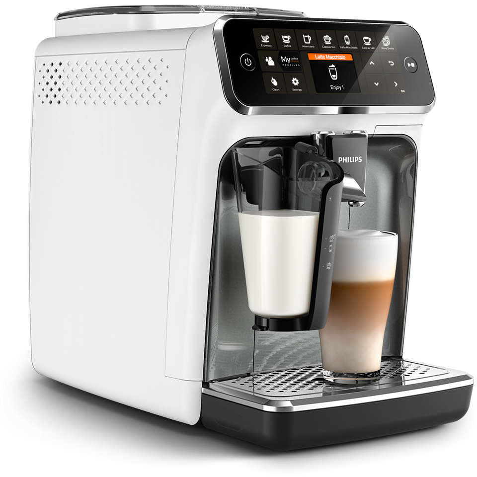 Кавомашина Philips LatteGo 4300 Series EP4343/70 White
