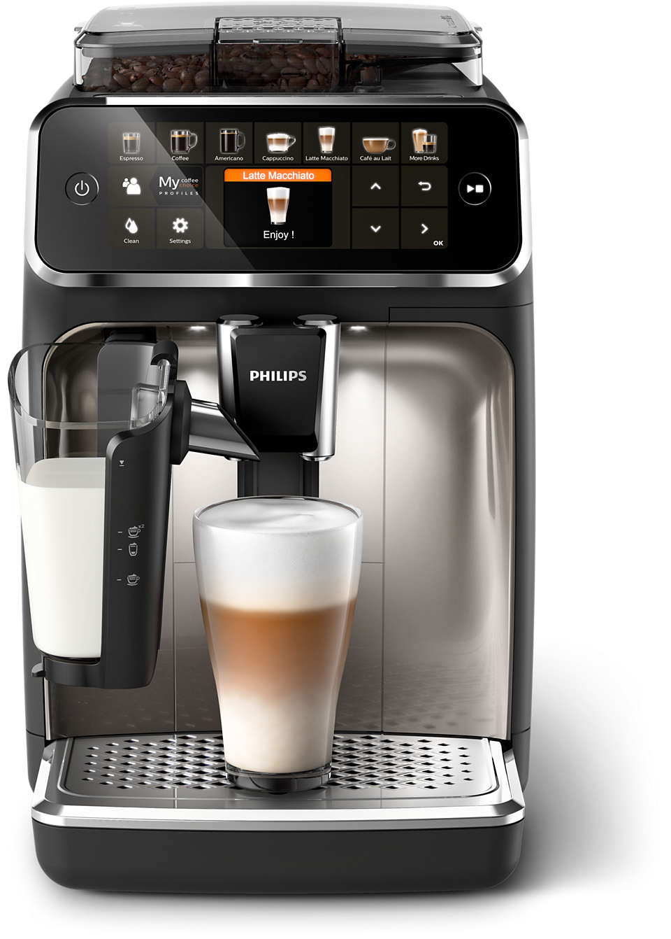Кавомашина Philips LatteGo Series 5400 Series EP5447/90 Black
