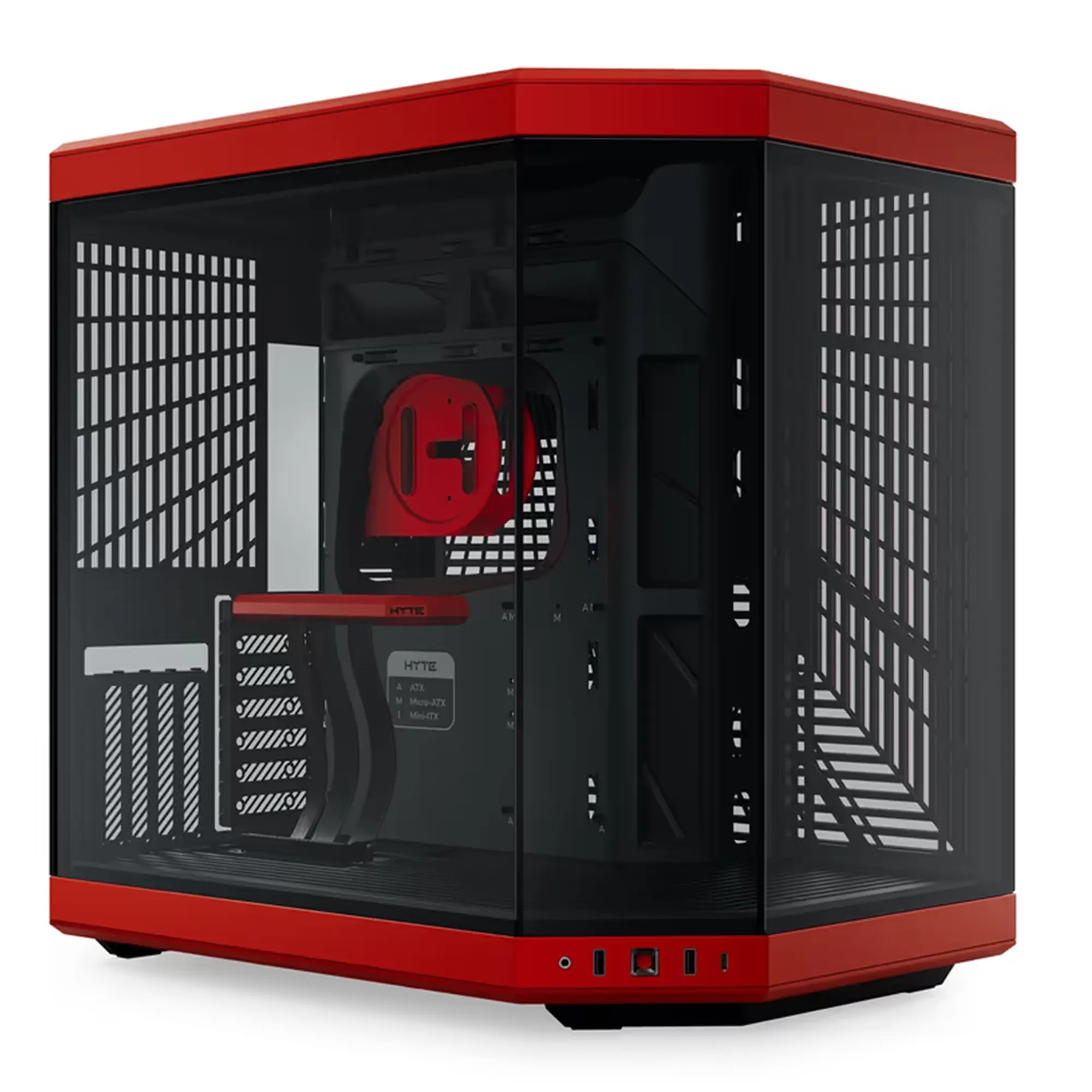 Корпус для ПК Hyte Y70 Black Red (CS-HYTE-Y70-BR)