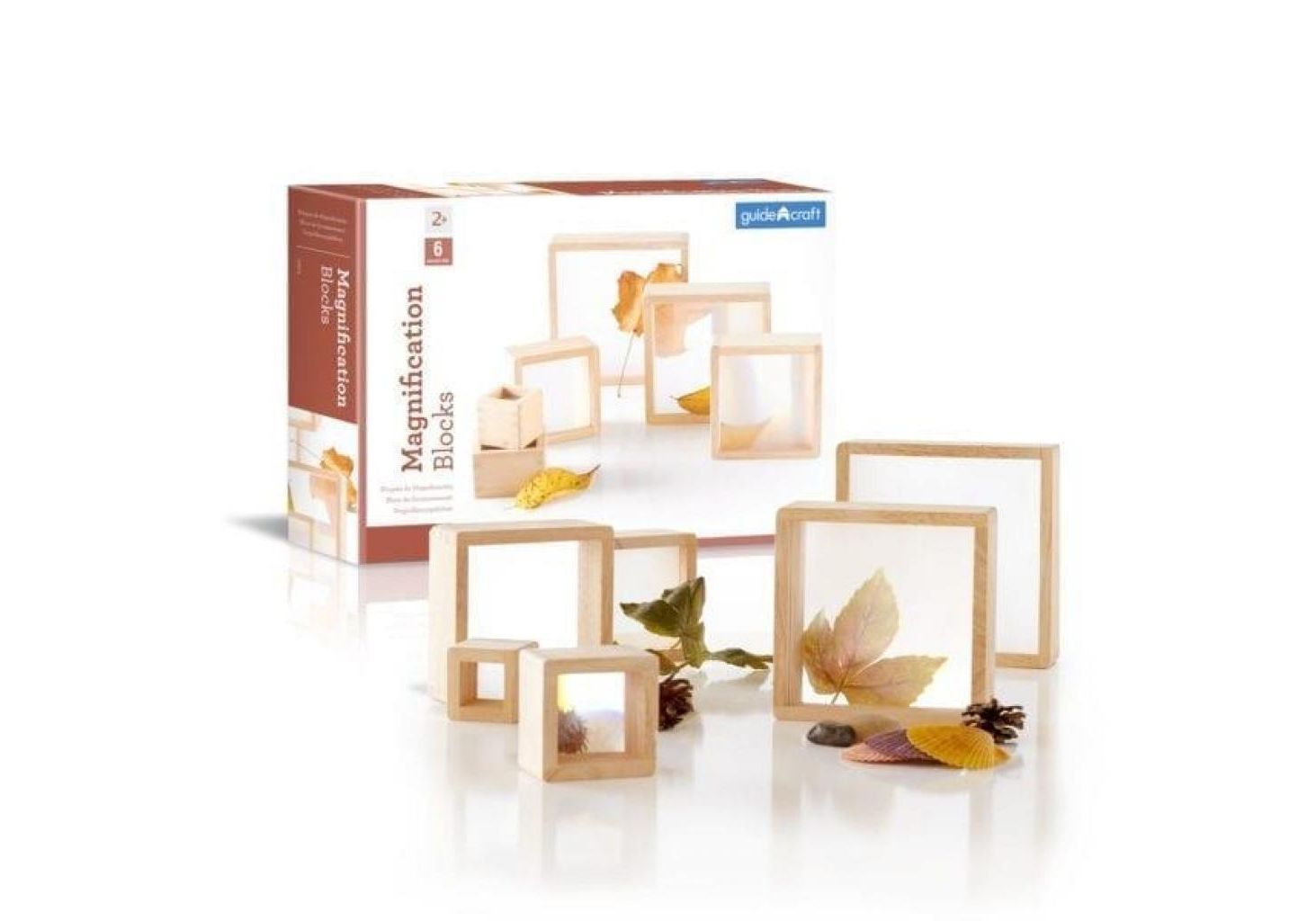 Ігровий набір Guidecraft Natural Play - Лупа, 10 шт. (G3018)