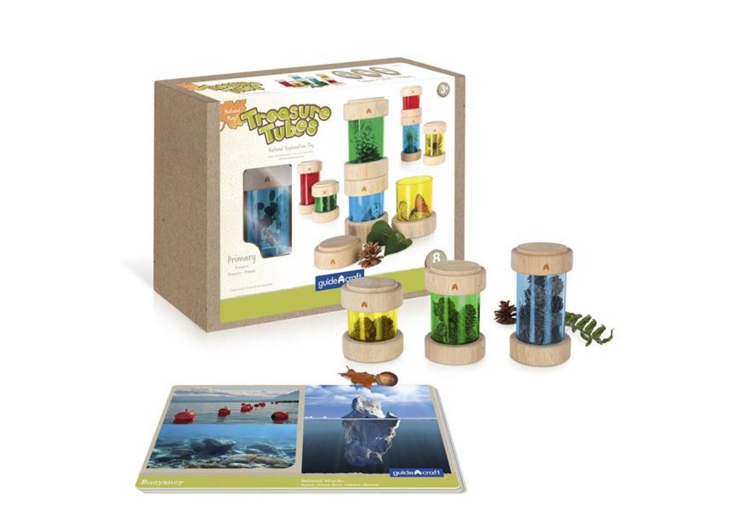 Ігровий набір Guidecraft Natural Play - Скарби в баночках (G3087) Guidecraft - купити в Україні