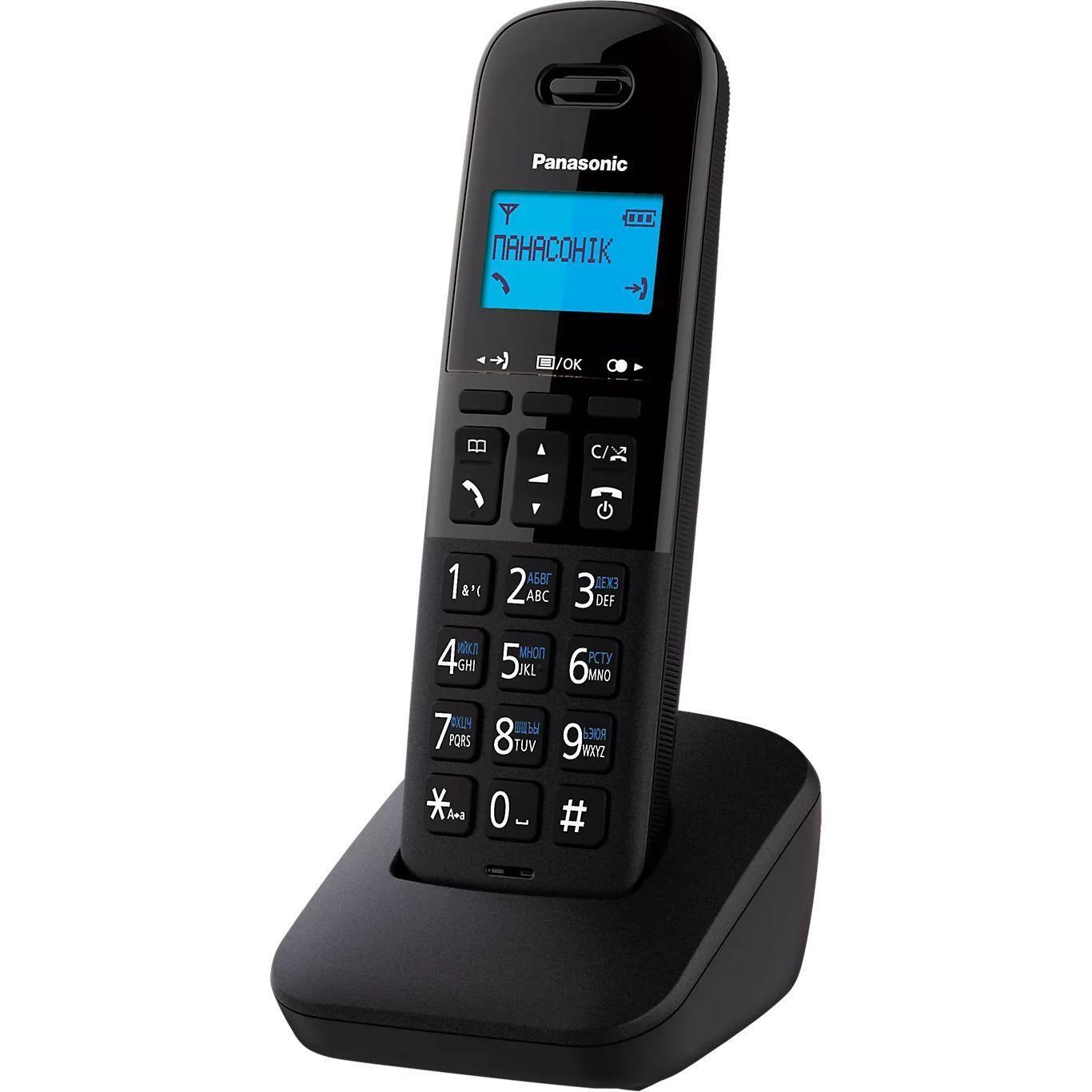 Радіотелефон Panasonic KX-TGB610UAB Black