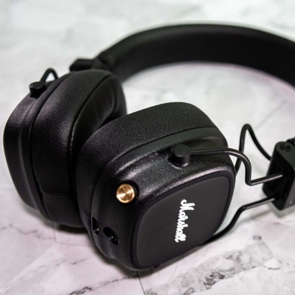 Накладні навушники Marshall Major IV Black (1005773) купити, ціна