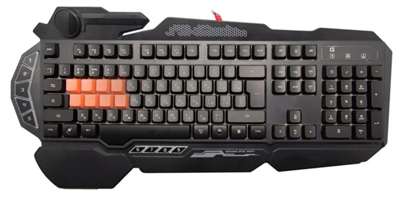 Клавіатура A4Tech Bloody B318 Black (USB)
