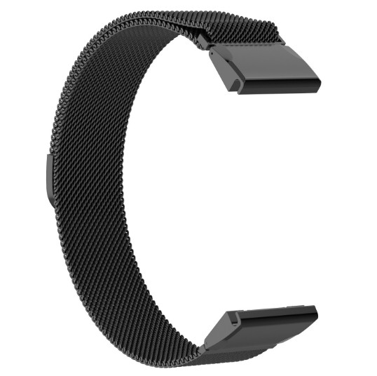Ремінець для смарт-годинника ArmorStandart Milanese Magnetic для Garmin 20 mm Black (ARM85721)