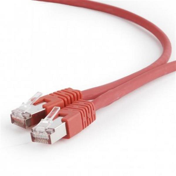 Патч-корд Cablexpert PP6A-LSZHCU-R-2M Red литий, 50u штекер з защіпкою