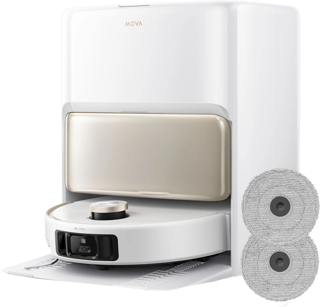 Робот-пилосос Mova V50 Ultra Complete White (RLV72LE-1)