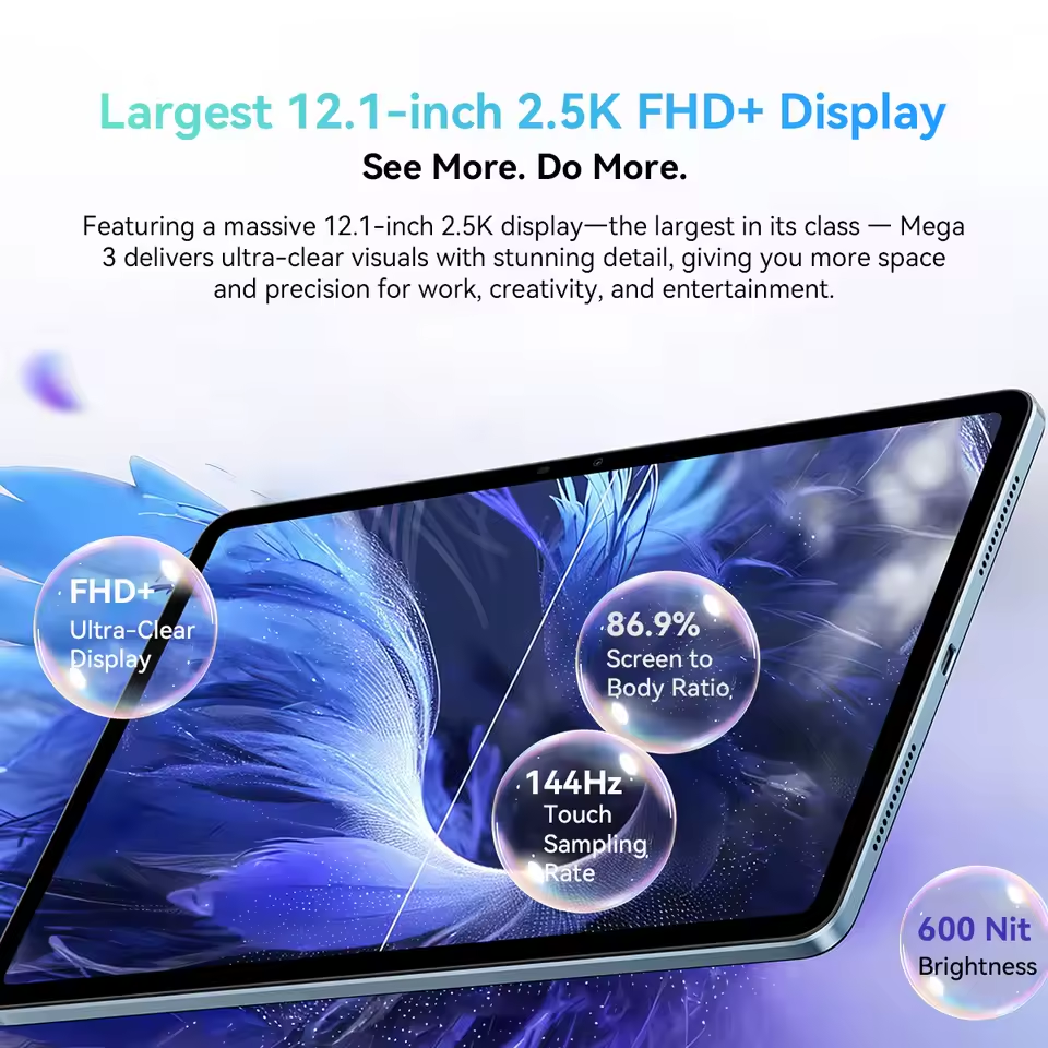 Планшет Blackview Mega 3 12/256GB 4G LTE Gray купить, цена, отзывы