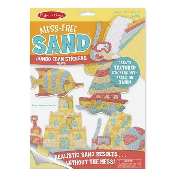Набір наклейок Melissa&amp;Doug MD30042 Пляж блискучі Melissa&amp;Doug - купити в Україні
