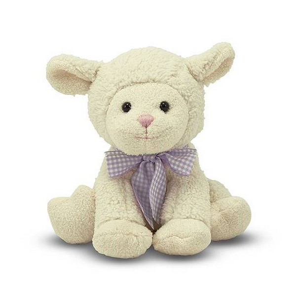 Мяка іграшка Melissa&amp;Doug Соромязливе ягня MD7400 White Melissa&amp;Doug - купити в Україні