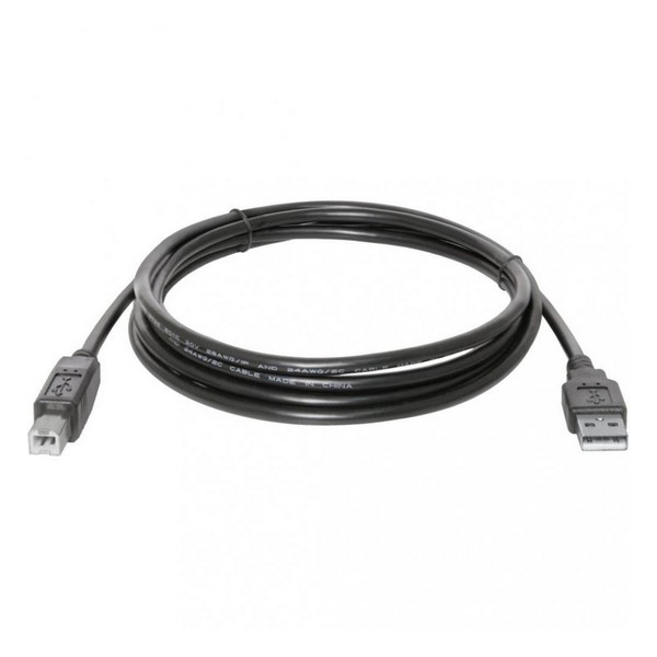 Дата-кабель Defender 83763 1.8m USB (тато) - USB Type B (тато) Black