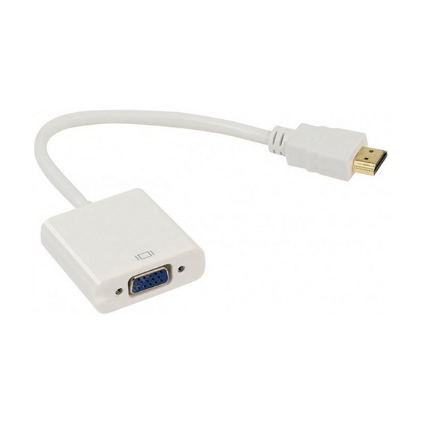 Перехідник STLab U-990 HDMI (тато) VGA (мама) 0, 2m White