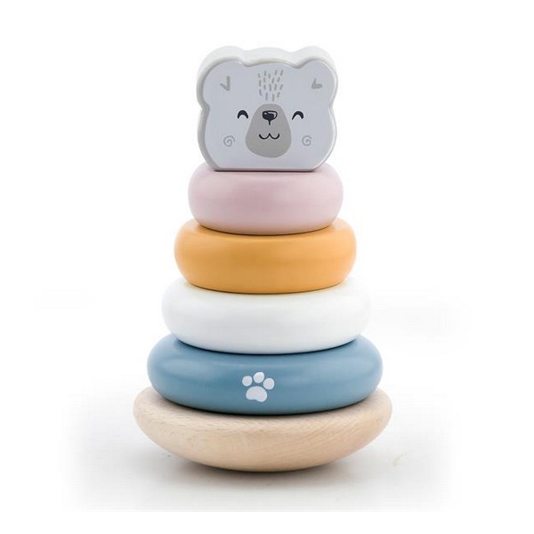 Розвиваюча іграшка для малюків Viga Toys Білий ведмідь 44005