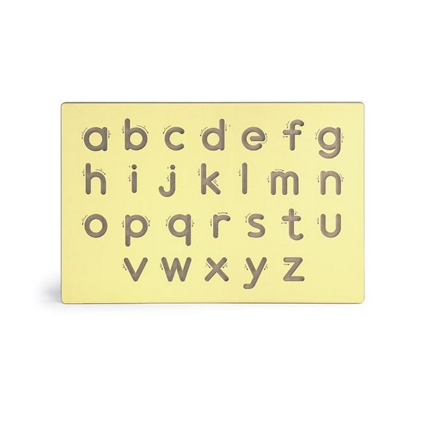 Розвиваюча іграшка для малюків Viga Toys Написання малих літер 50858 Beige Viga Toys - купити в Україні