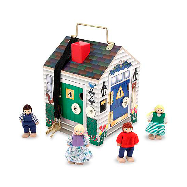 Дитячий будиночок для ляльки Melissa&amp;Doug MD22505 Деревяний музичний будиночок Melissa&amp;Doug - купити в Україні