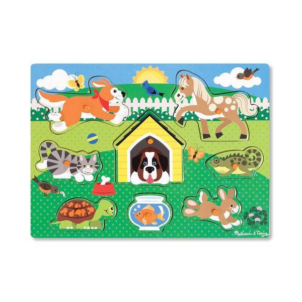 Пазл Melissa&amp;Doug Домашні тварини MD19053 вкладиш