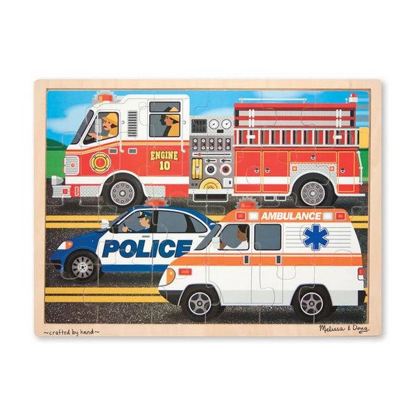 Пазл Melissa&amp;Doug Спецмашини MD9062 24 елемента класичний