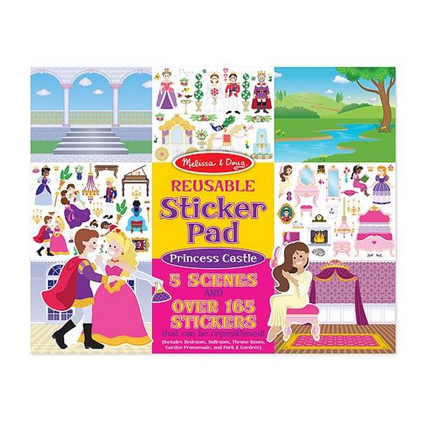 Набір наклейок Melissa&amp;Doug MD4306 Замок принцеси багаторазові