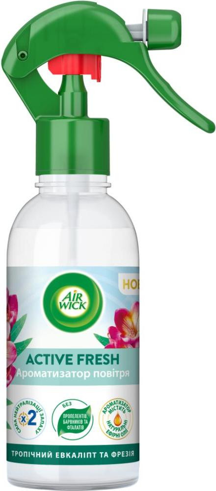 Освіжувач повітря Air Wick Active Fresh (4820232970898) Тропічний евкаліпт та фрезія 237 мл