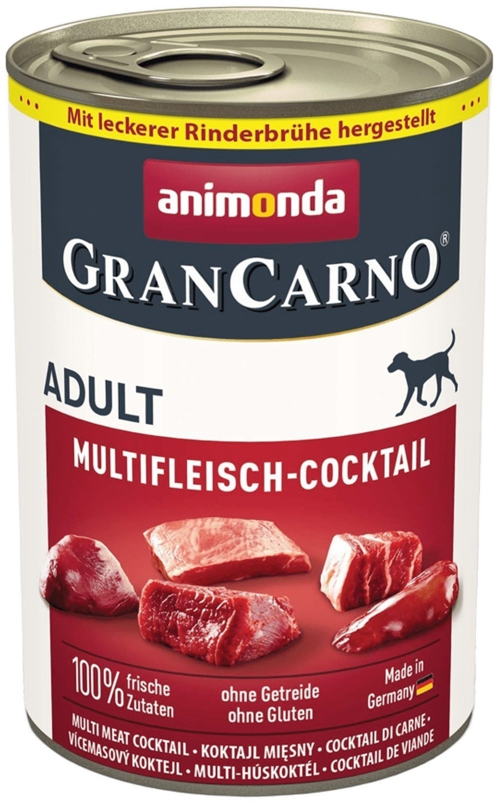 Корм вологий Carny Adult Multi Meat Cocktail для дорослих собак мультим ясний коктейль 400 г