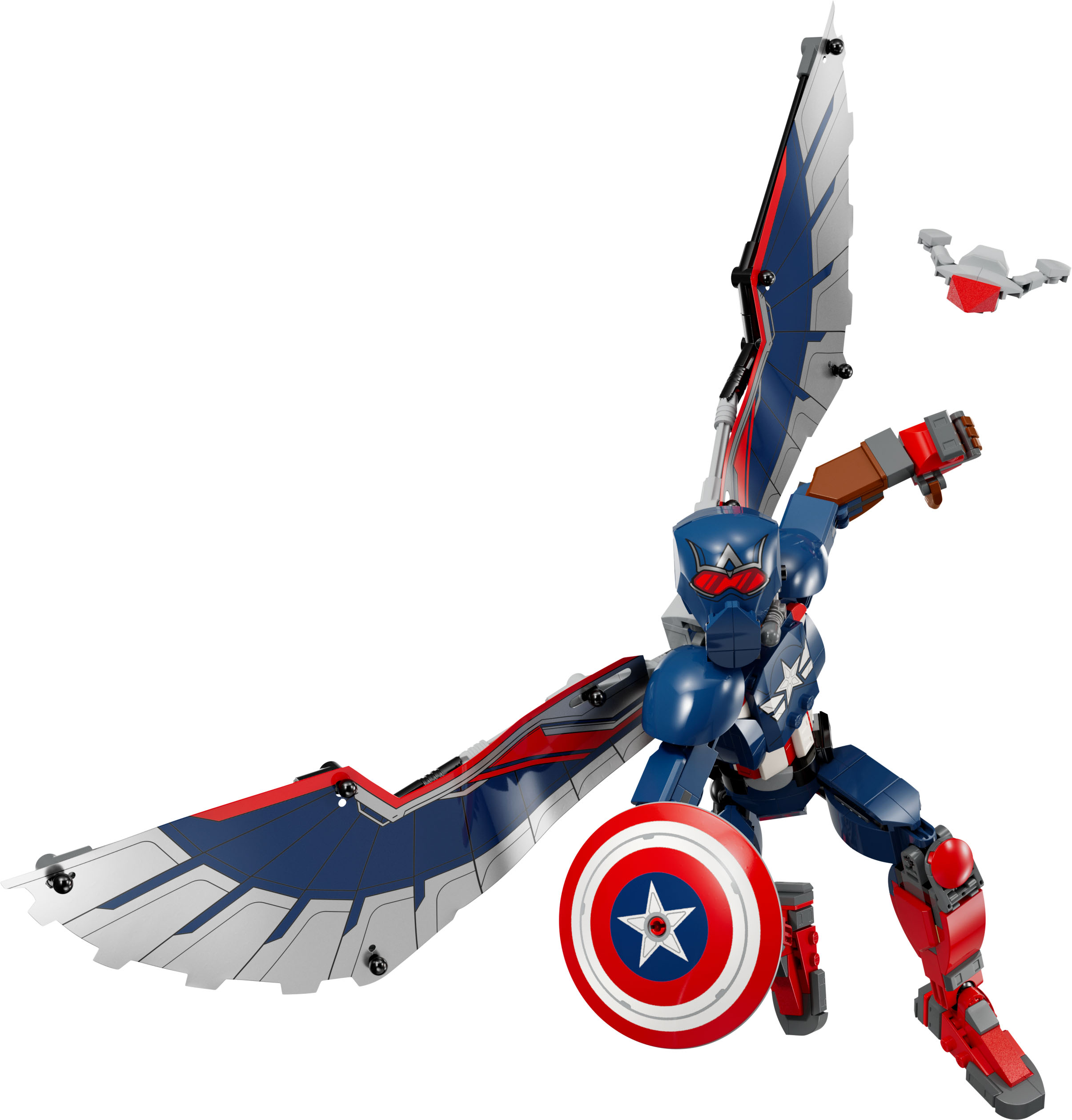 Конструктор LEGO Marvel (76296) Фігурка Нового Капітана Америка для складання