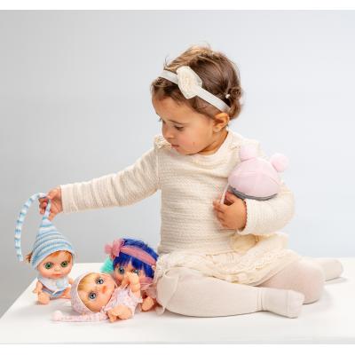 Дитяча лялька-пупс Berjuan Baby Biggers BJN-24103 Azul із запахом ванілі 14 см