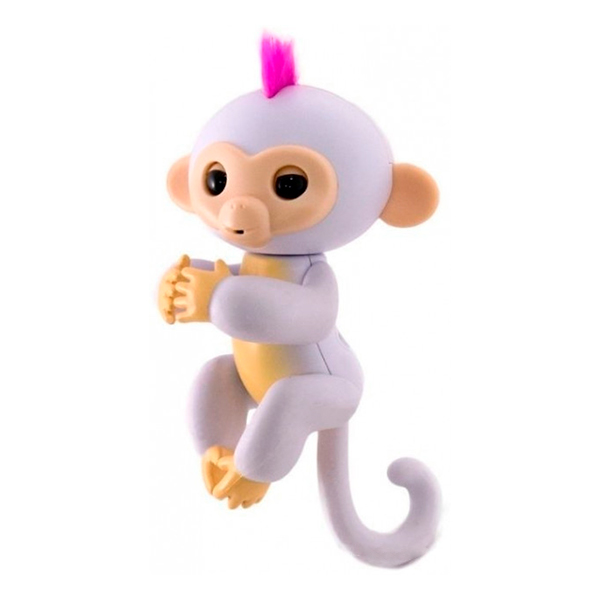 Інтерактивна іграшка Happy Monkey THM6005 White