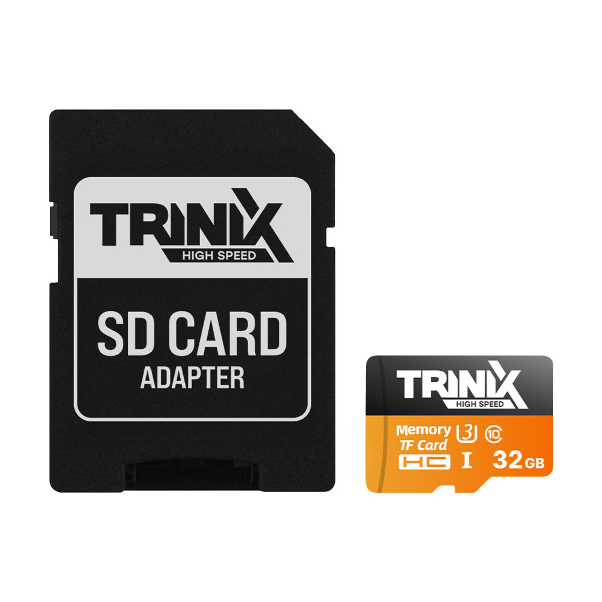 Карта памяті Trinix 32GB microSDXC U3 V30 A1 + SD-adapter (90-00034)