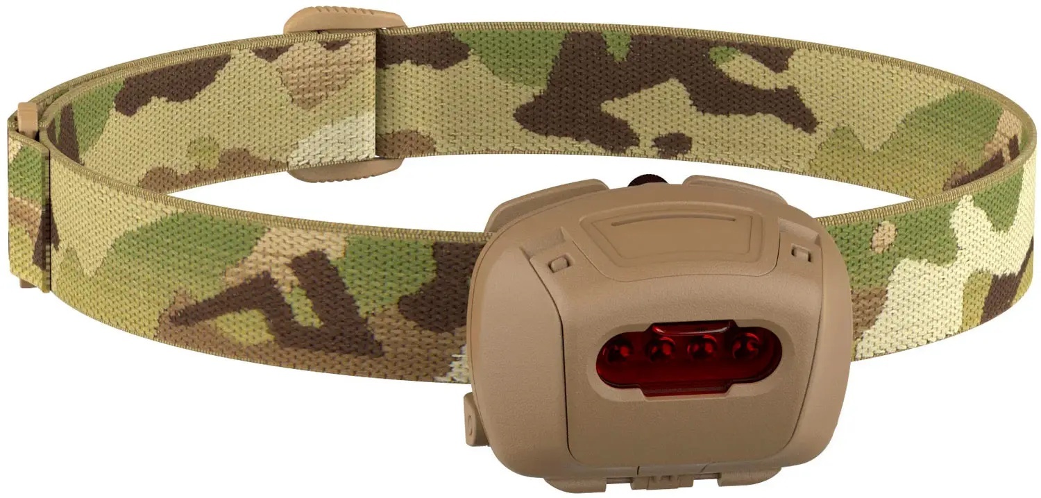 Ліхтар налобний Princeton Tec Quad Tactical, 78 Lumens MultiCam (2370.44.36)