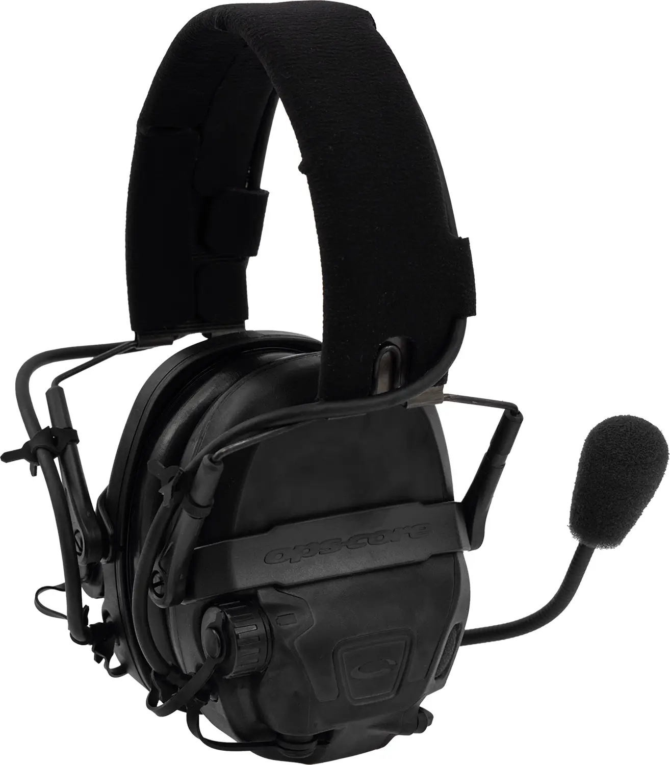 Захисні навушники Ops-Core AMP Communication Headset-Connectorized. NFMI Black верхній тримач (N101153-02-0001)