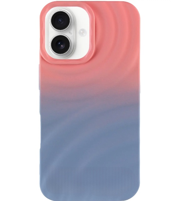 Чохол-накладка EpiK TPU ColorWave для Apple iPhone 16 (6.1) Peach Sky EpiK - купити в Україні