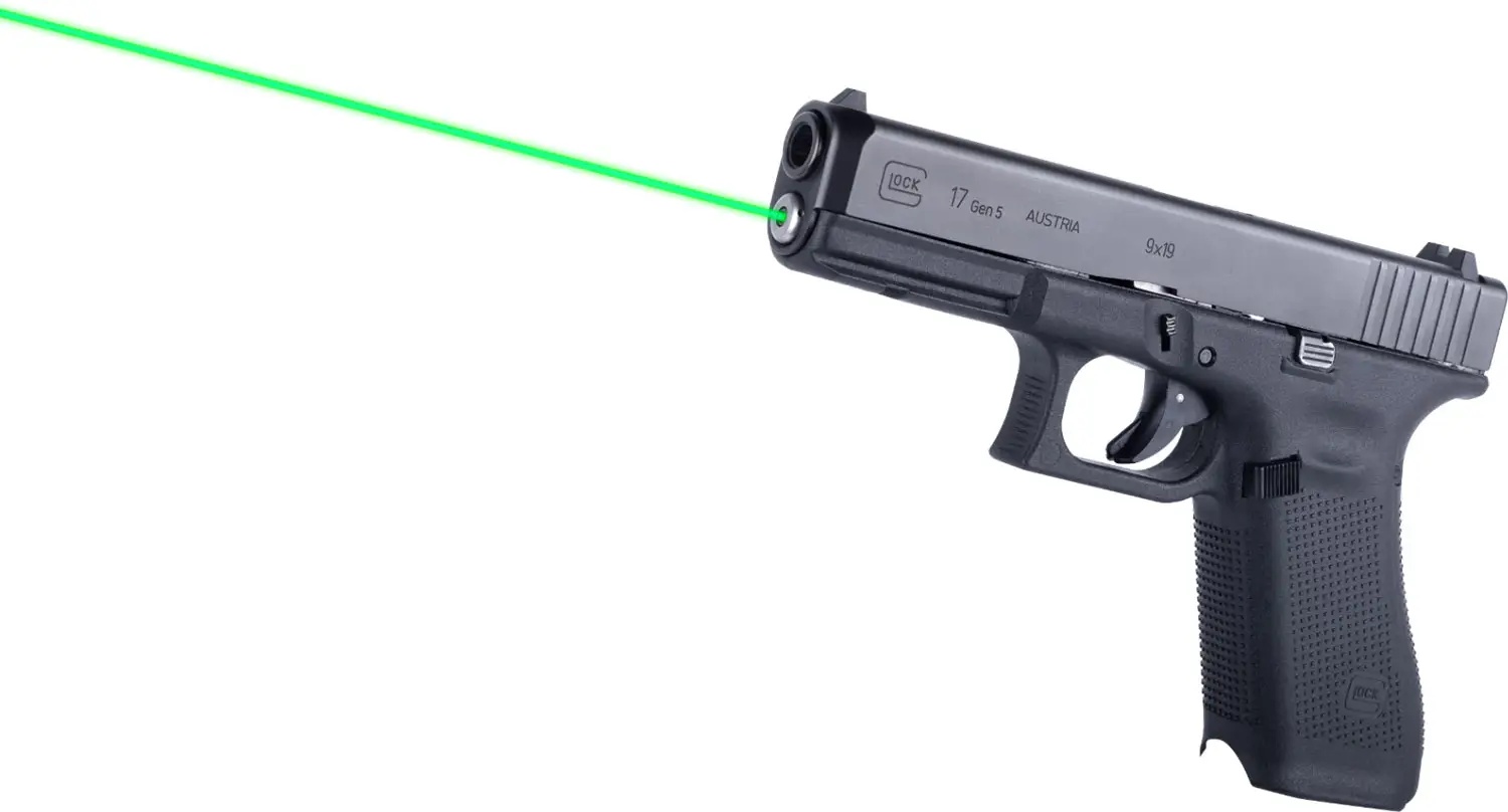 Лазерний цілевказувач LaserMax для Glock 17 Gen5 Green (LMS-G4-19)