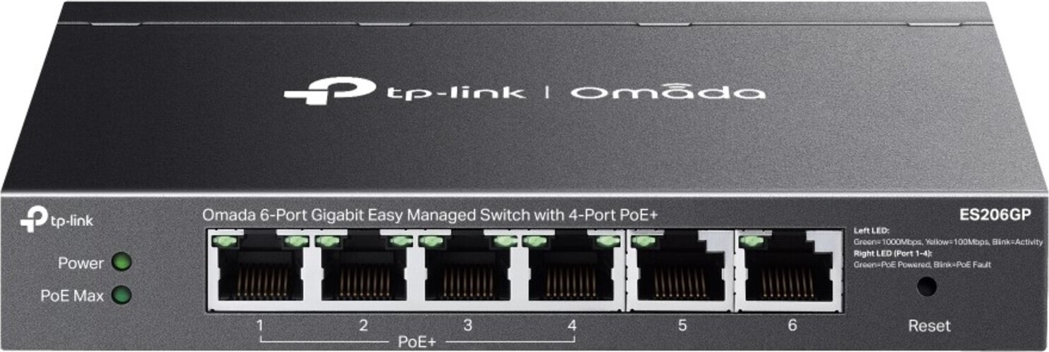 Світч TP-Link Omada ES206GP