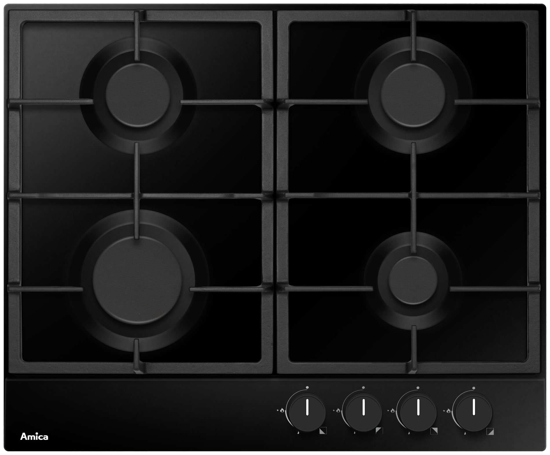 Варильна поверхня AMICA PGA6100APB Black