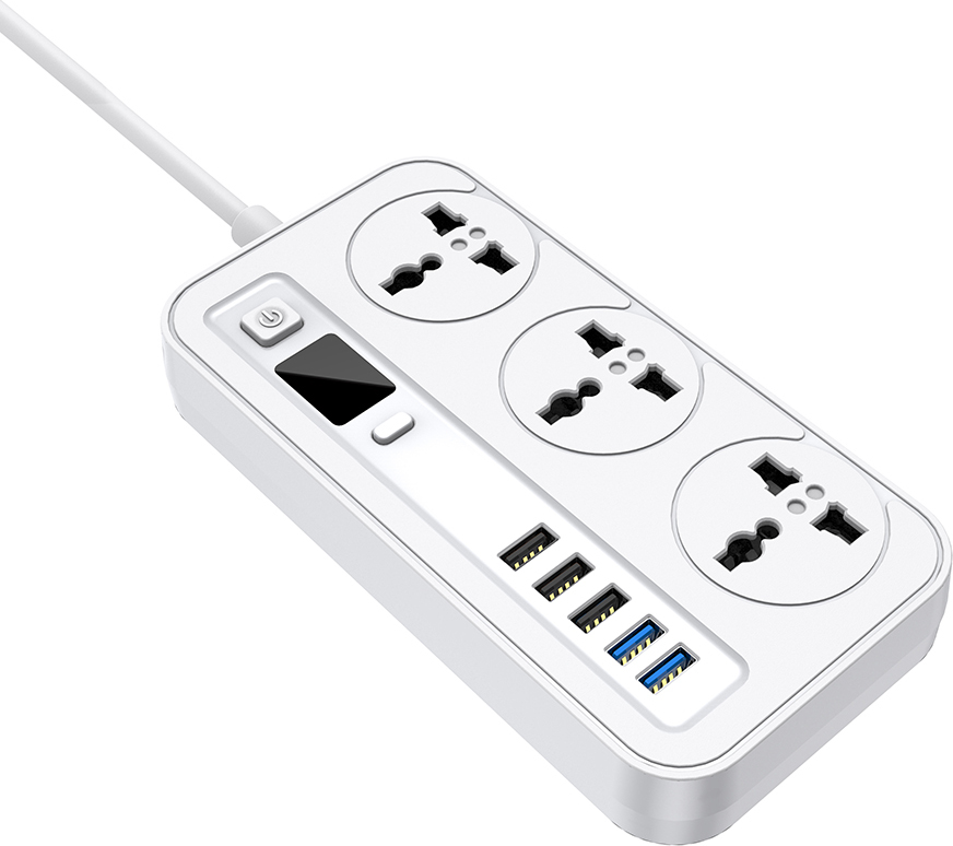 Мережевий фільтр Aspor A503 Auto Max White