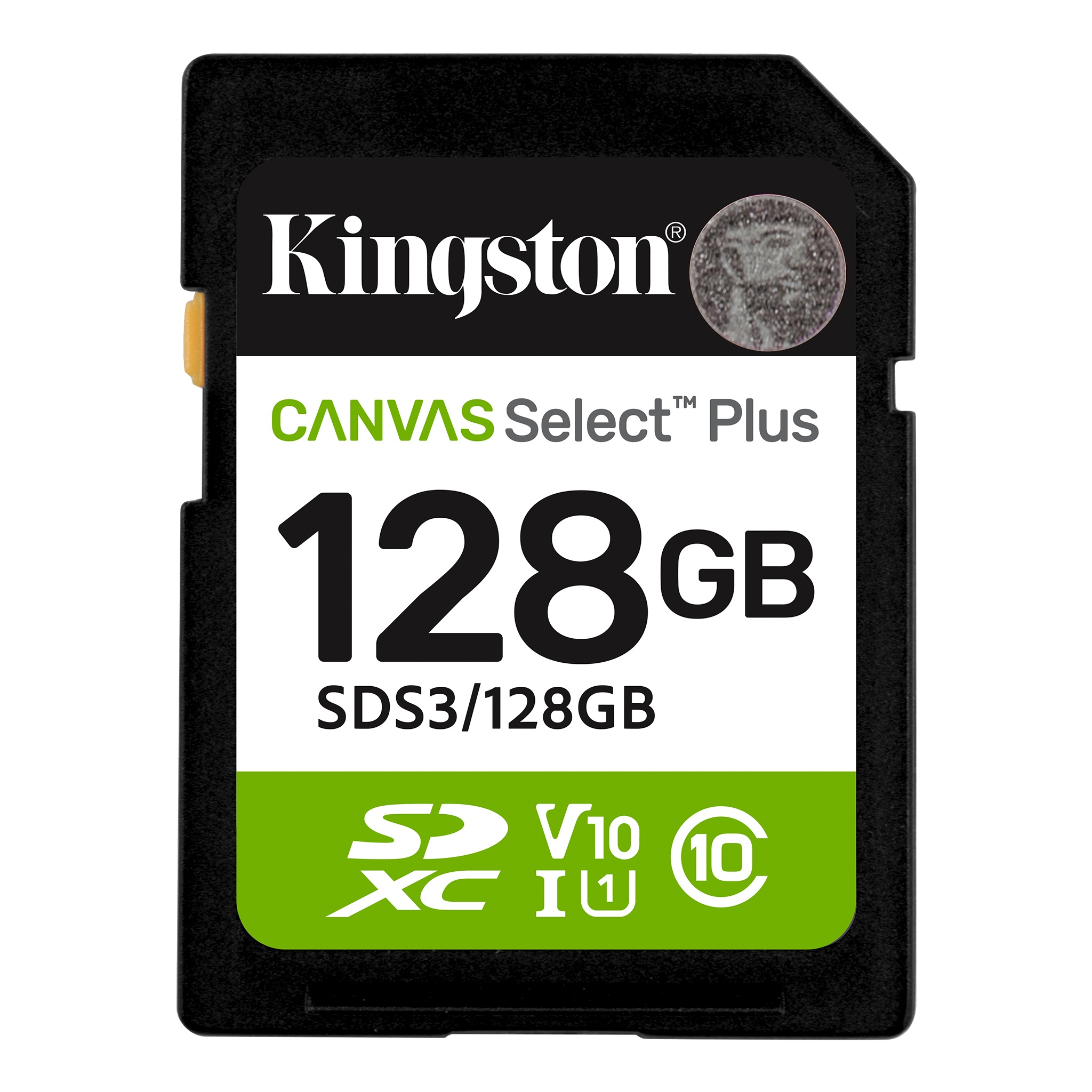 Карта памяті Kingston Canvas Select Plus Gen3 (SDS3/128GB) 128GB SDXC