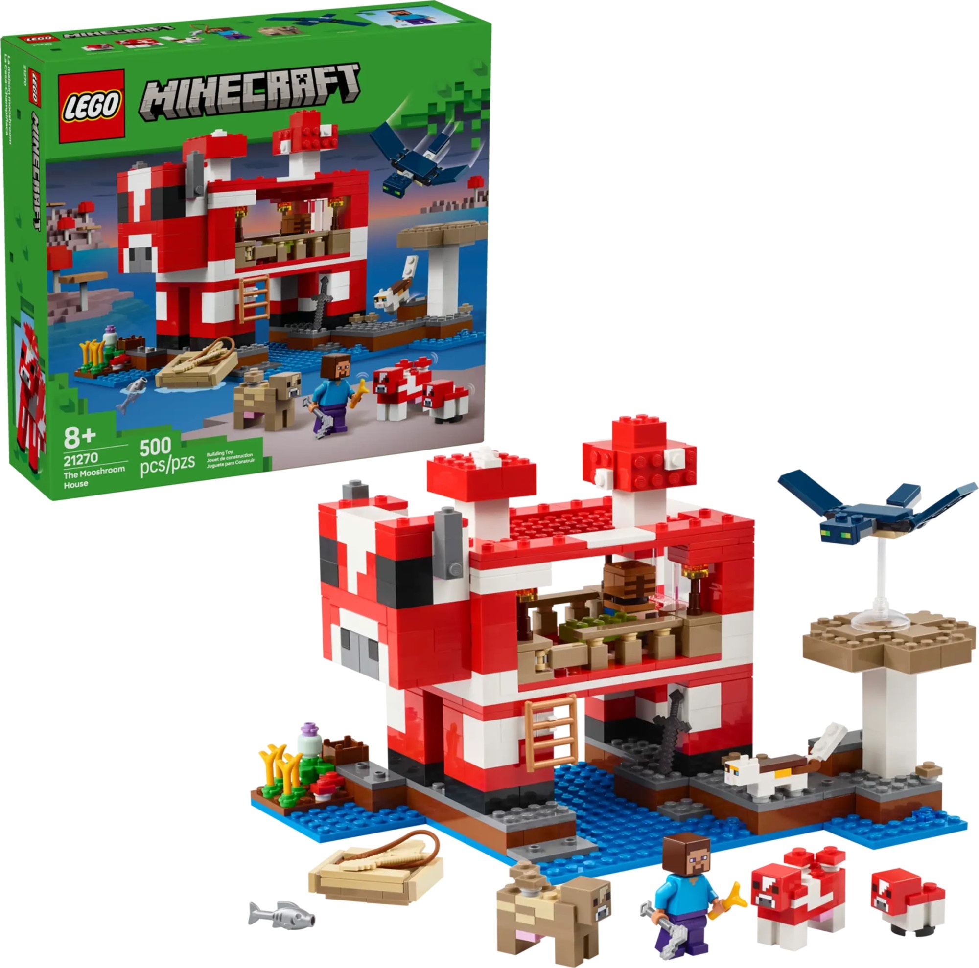Конструктор LEGO (21270) Minecraft Грибний будинок